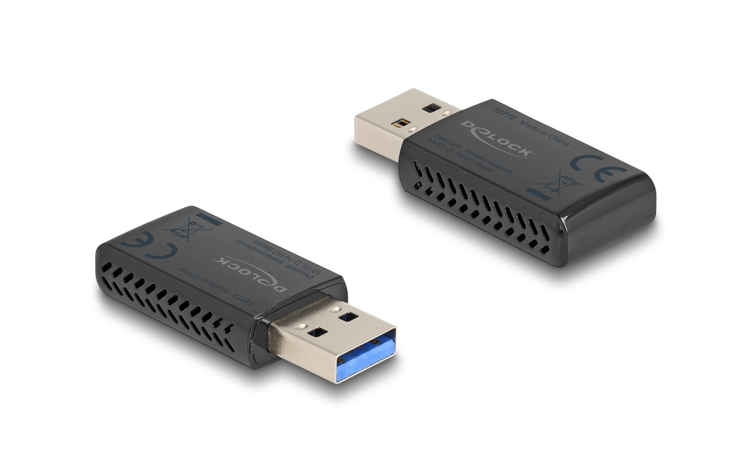 WiFi USB DELOCK Wi-Fi 6 Dualband WLAN USB Stick AX1800 1201 + 574mbps