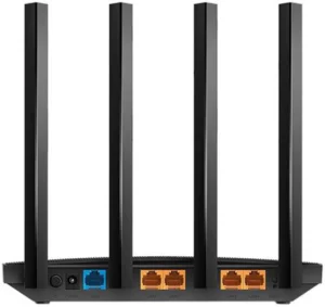 Wireless Ruter TP-Link AC1200 / MU-MIMO / 2.4GHz: deri në 300Mbps / 5GHz: deri në 867Mbps / 4×10/100 / Gigabit 7