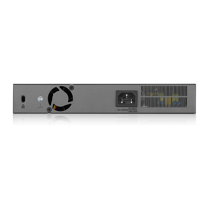 Switch Zyxel GS1350‑12HP / Managed / 10x Gigabit PoE+ / 2x Gigabit Uplink / Rackmount - Figura 4