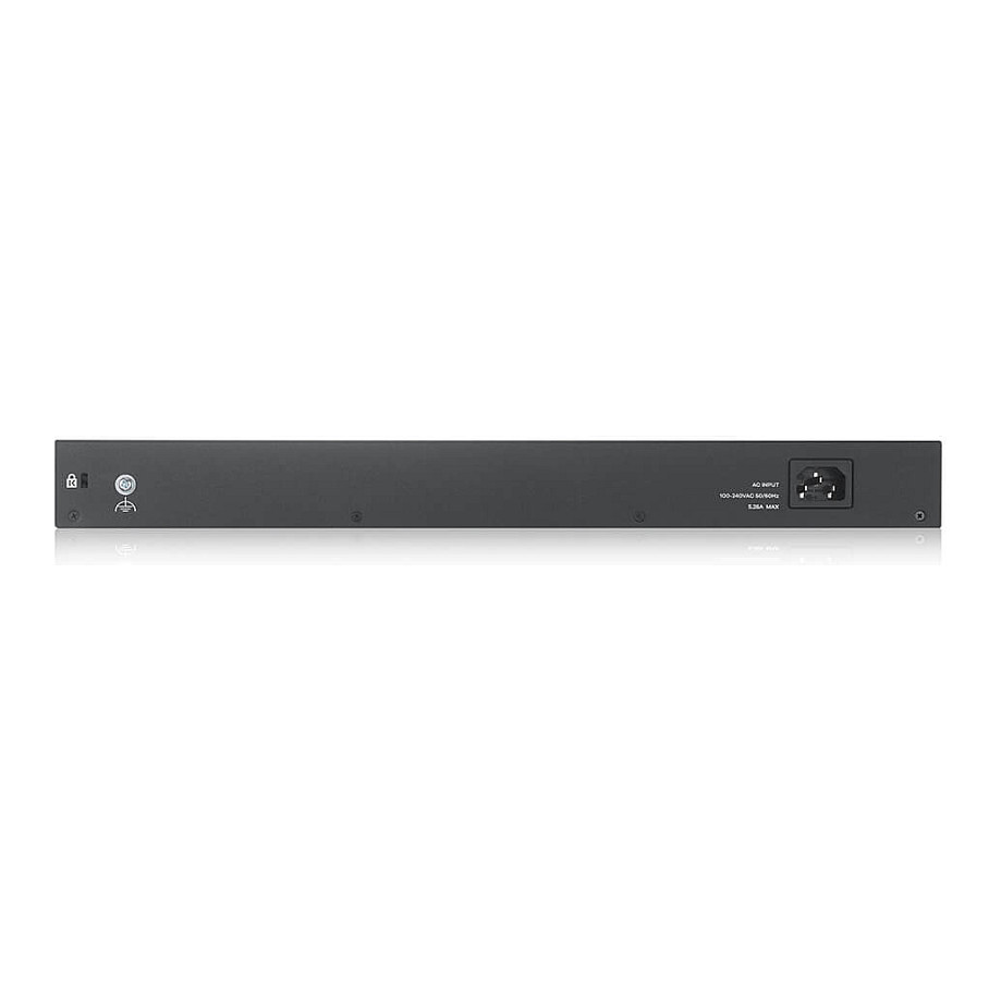 Switch Zyxel GS2220‑28HP / Managed / 24x GE PoE+ + 4x GE / Rackmount - Figura 3