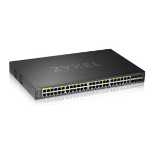 Switch Zyxel GS2220‑50HP / Managed / 48x GE PoE+ + 2x GE / Rackmount