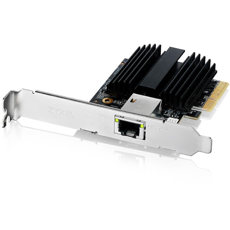 Karta të Rrjetit Zyxel XGN100C 10G PCIe Network Adapter / Single RJ45 10G port / Multi‑Gig 5G/2.5G/1G / PCIe x4