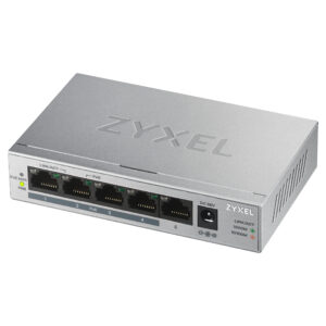 Switch Zyxel GS‑1005HP / Unmanaged / 5‑Port Gigabit PoE