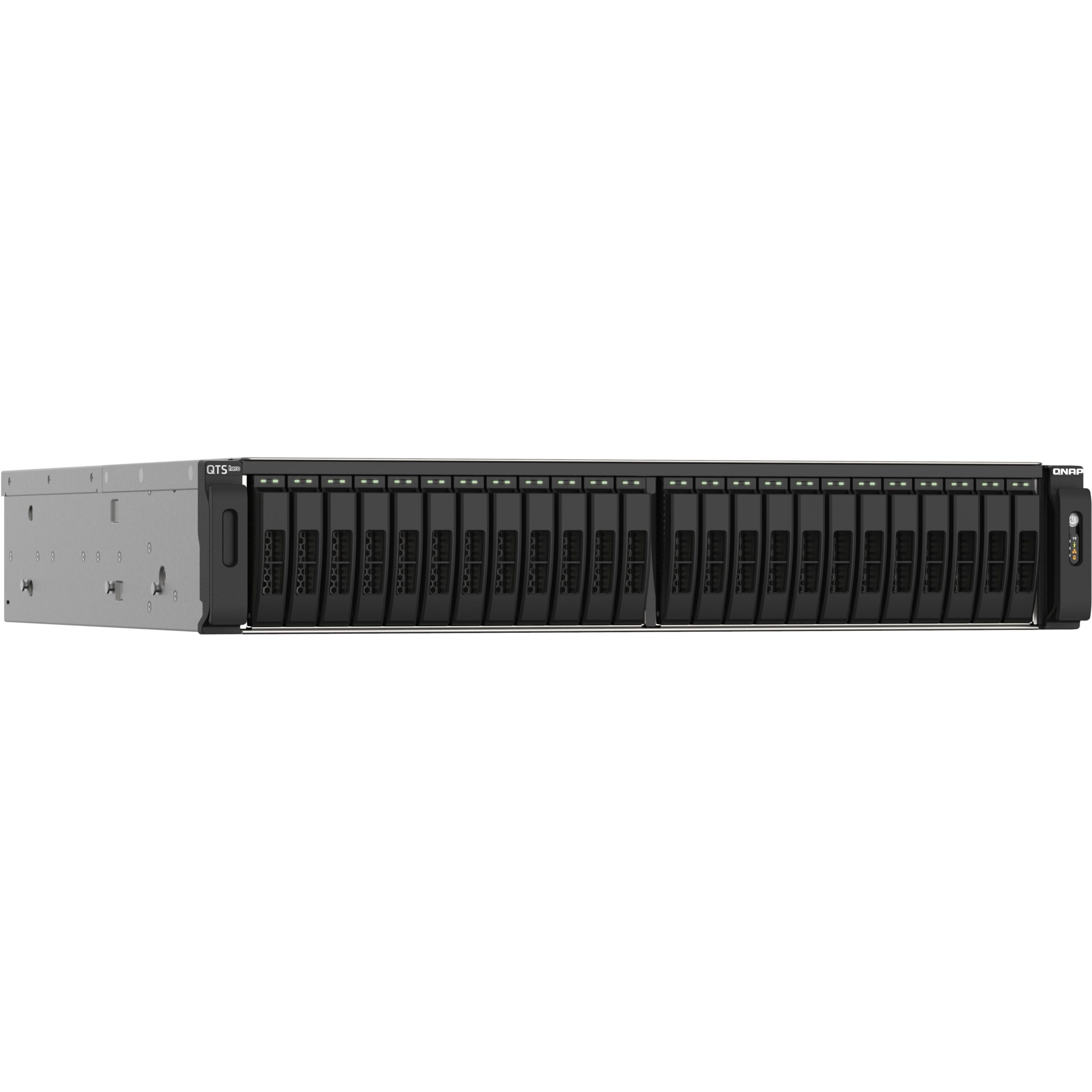 NAS QNAP TS‑h2490FU‑7232P‑64G / 24‑Bay All‑Flash / AMD EPYC 7232P / 64GB DDR4 / NVMe Gen3x4 / 2x 2.5GbE LAN / 2x 25GbE SFP28 - Figura 2