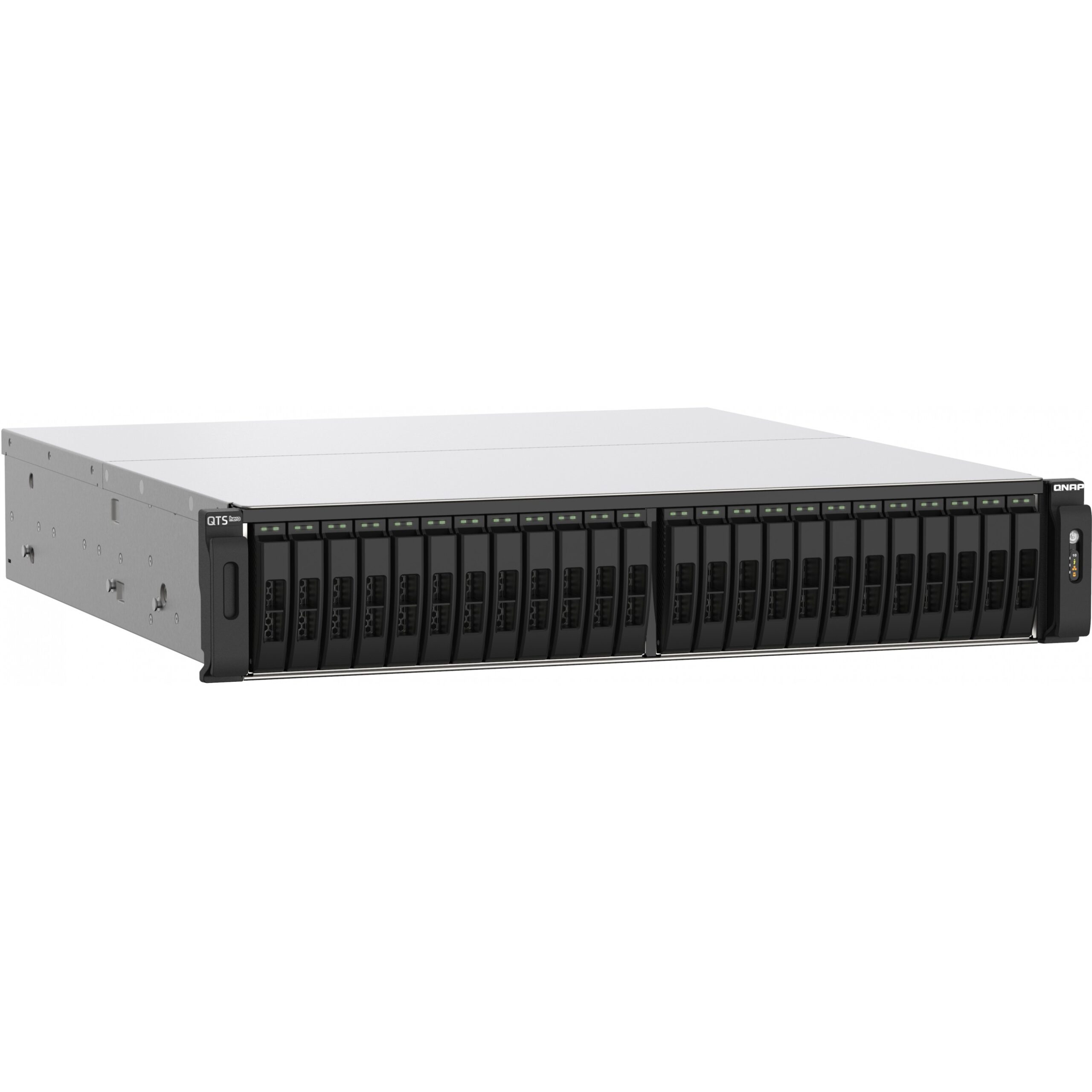 NAS QNAP TS‑h2490FU‑7232P‑64G / 24‑Bay All‑Flash / AMD EPYC 7232P / 64GB DDR4 / NVMe Gen3x4 / 2x 2.5GbE LAN / 2x 25GbE SFP28 - Figura 3