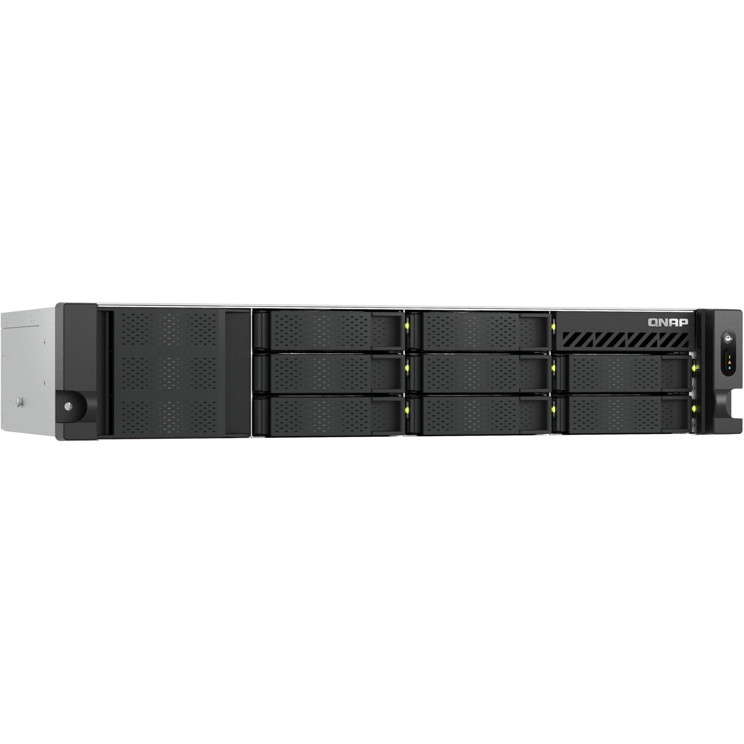 NAS QNAP TS‑855eU‑RP‑8G 8‑Bay Short Depth Rackmount / Intel Atom C5125 (8 cores, 2.8GHz) 8GB / 2x 2.5GbE / 2x M.2 2280 /2x PCIe Gen3 / 250W Redundant PSU - Figura 4