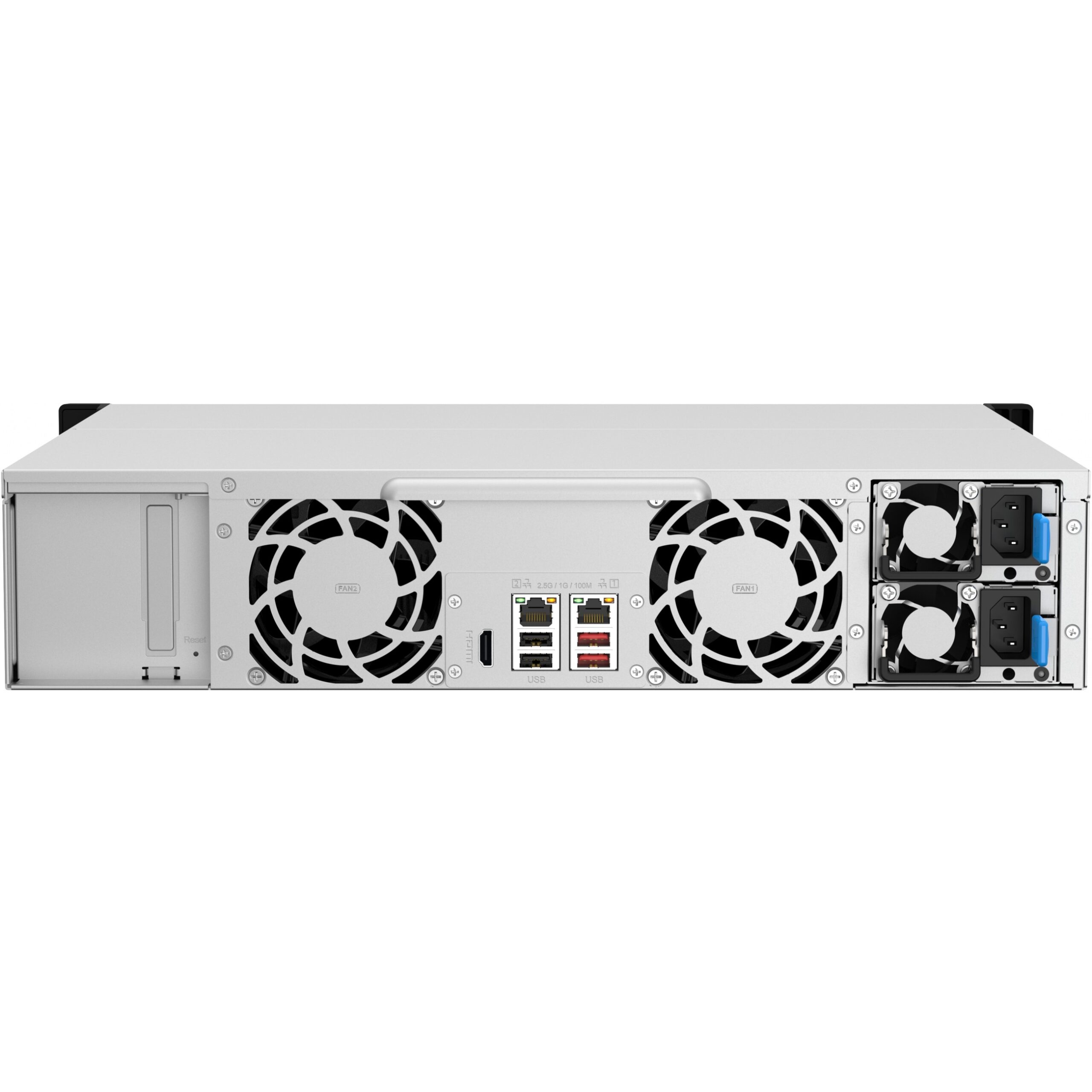 NAS QNAP TS‑1264U‑RP‑8G 2U 12‑Bay Rackmount / Intel Celeron N5095 Quad‑Core / 8GB Onboard (non‑expandable) /12x 3.5"/2.5" SATA / 2x 300W Redundant PSU - Figura 4