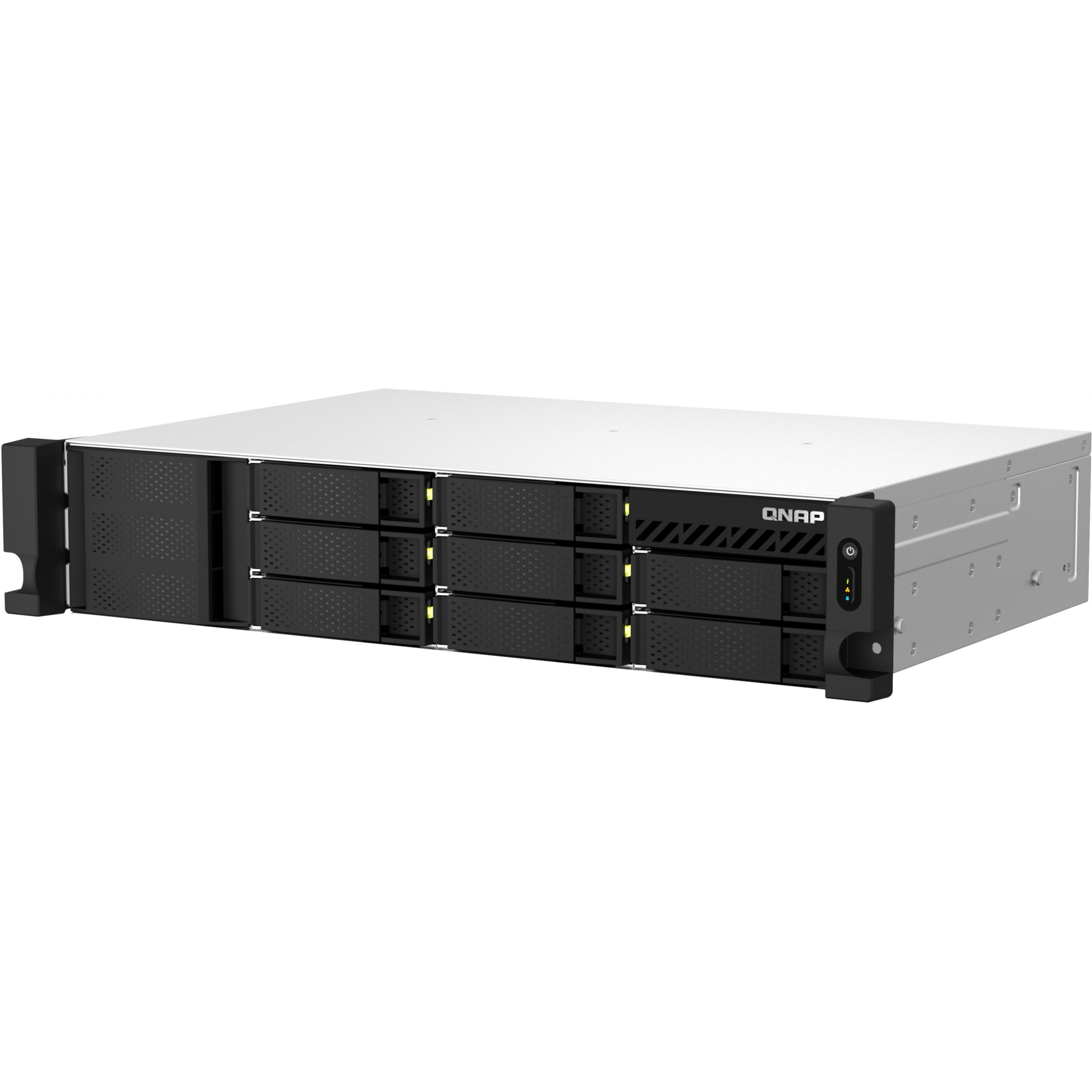 NAS QNAP TS‑864eU‑RP‑8G 2U 8‑Bay Short Depth (30.48cm / 12") / Intel Celeron N5095 Quad‑Core / 8GB / 8x 3.5"/2.5" SATA / 2x 300W Redundant PSU - Figura 5