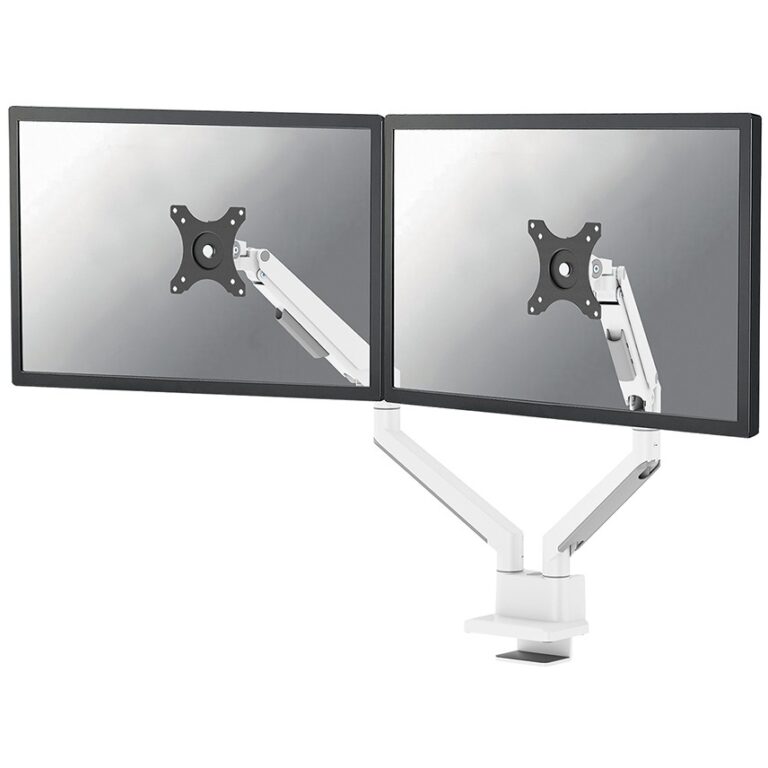 Mbajtëse për Monitor Neomounts DS70-250WH2 për 2 monitorë deri në 81cm 32" 9KG e Bardhë