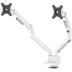 Mbajtëse për Monitor Neomounts DS70-250WH2 për 2 monitorë deri në 81cm 32" 9KG e Bardhë