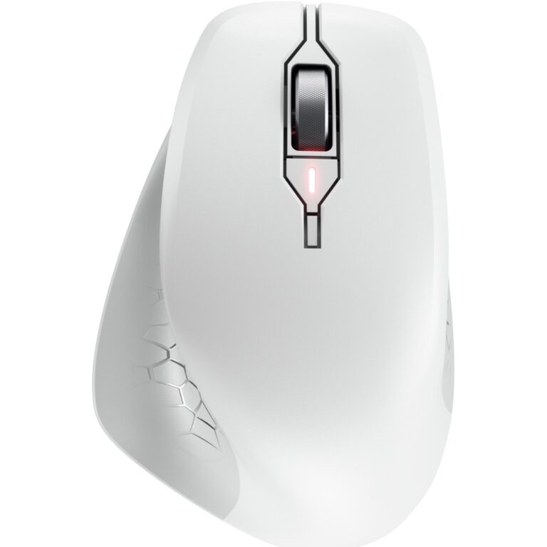 Maus pa Kabllo Ergonomik Cherry STREAM COMFORT - Bardhë