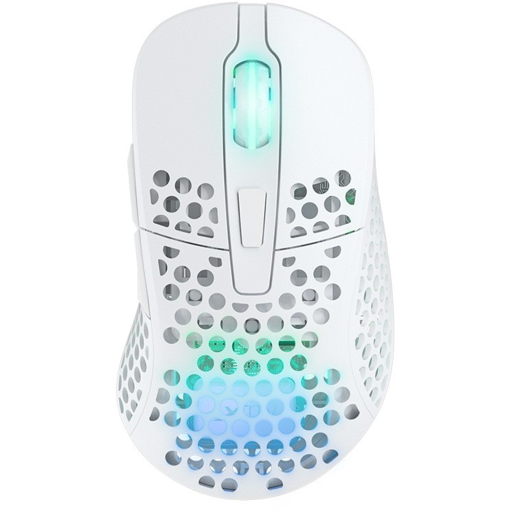 Maus Gaming Xtrfy M4 Wireless RGB Gaming Mouse – Bardhë