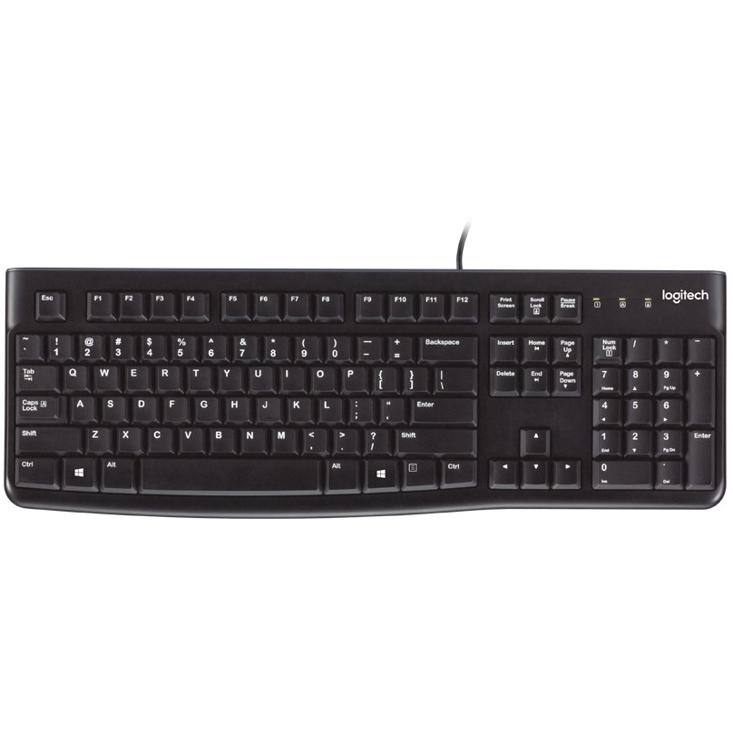 Tastierë me Kabllo Logitech K120 for Business / ES - Zezë