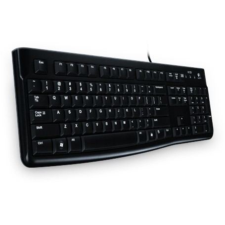 Tastierë me Kabllo Logitech K120 for Business / UKR - Zezë