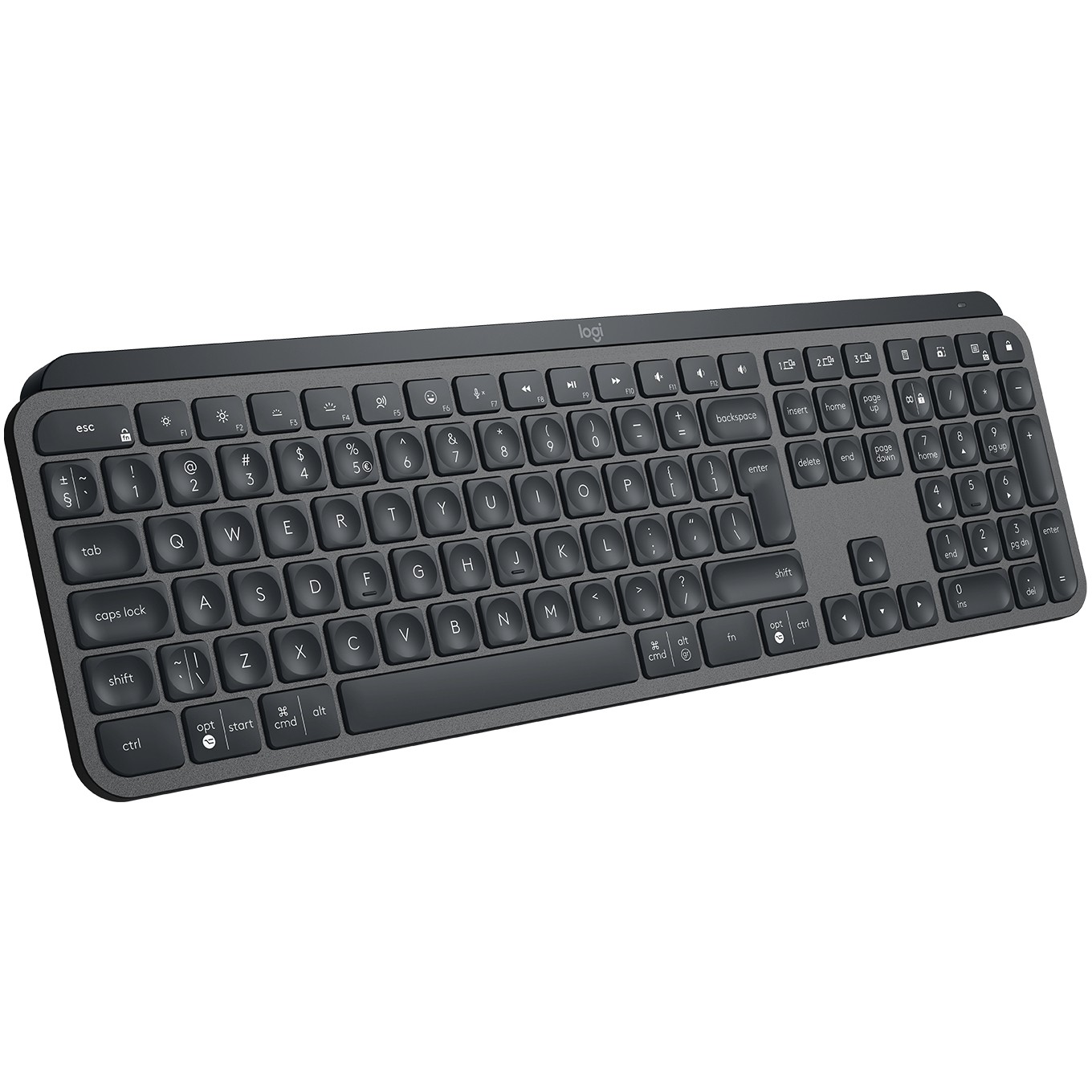 Tastierë pa Kabllo Logitech MX Keys for Business / Wireless + Bluetooth / US - Grafit - Figura 3