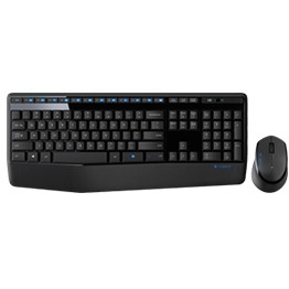 Tastierë & Maus Logitech Desktop MK345 Wireless Comfort, e zezë