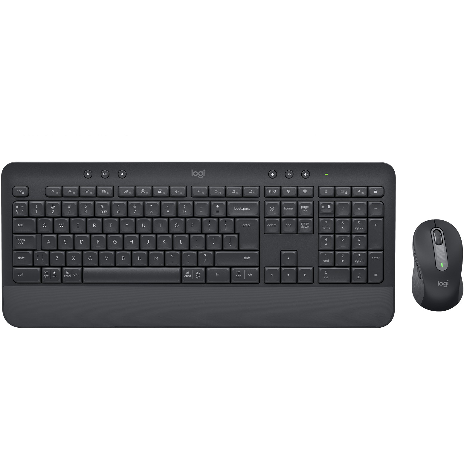 Combo (Tastierë & Maus) Logitech MK650 Signature / Wireless + Bluetooth / US - Zezë - Figura 4
