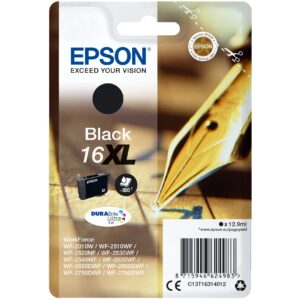 INK Epson 16XL C13T16314012/ me kapacitet të lartë – Zezë