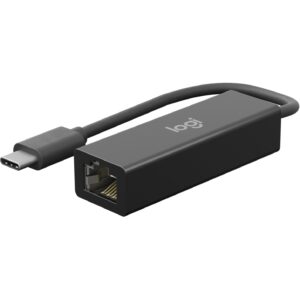 Aksesorë për Konferencë Logitech USB-C to Ethernet Adapter / Gigabit / Për Tap & Rally / WW