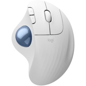 Maus pa Kabllo Logitech ERGO Trackball M575S – Bardhë
