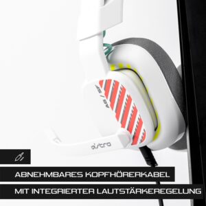 Kufje Gaming Logitech Astro A10 Gen 2 Wired / 3.5 mm / XB – Bardhë 8