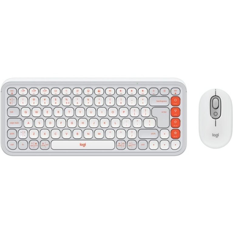Combo (Tastierë & Maus) Logitech POP Icon Off White / US Layout