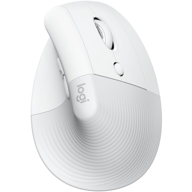 Maus pa Kabllo Logitech Lift for Business Vertical ergonomic / Butona 6 / Wireless Bluetooth / USB / e bardhë