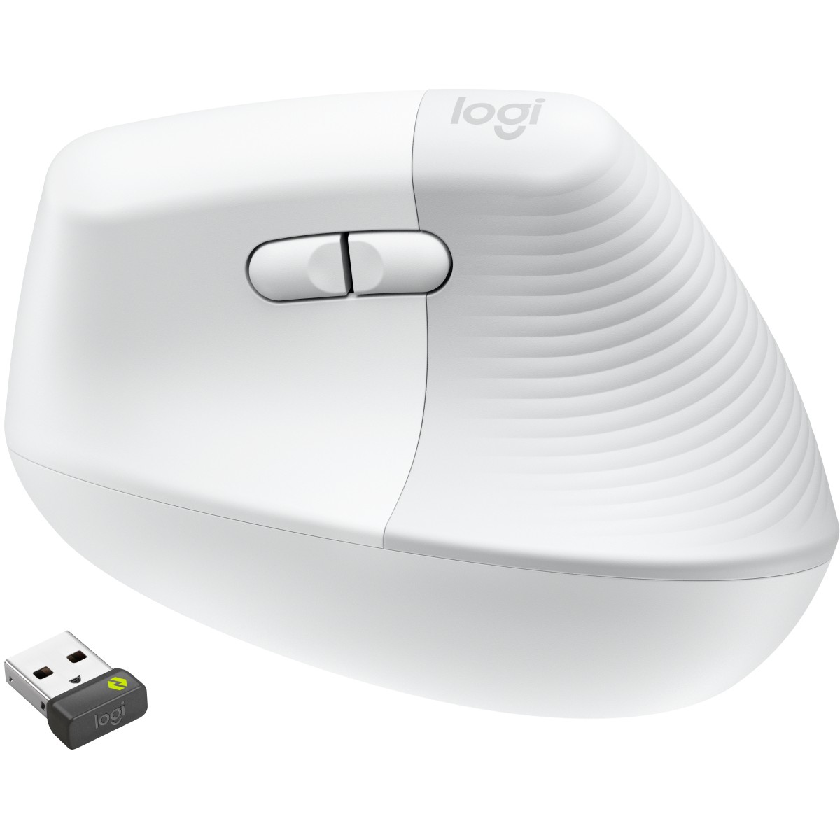 Maus pa Kabllo Logitech Lift for Business Vertical ergonomic / Butona 6 / Wireless Bluetooth / USB / e bardhë - Figura 3