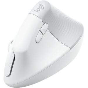 Maus pa Kabllo Logitech Lift for Business Vertical ergonomic / Butona 6 / Wireless Bluetooth / USB / e bardhë