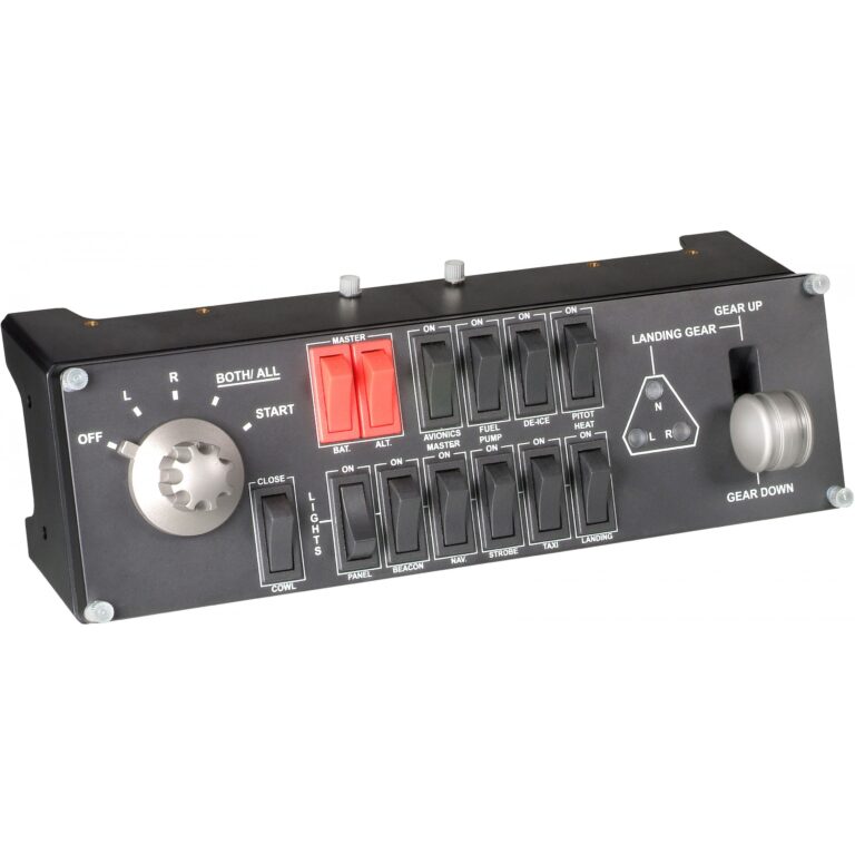 Kontroller Logitech Flight Switch Panel Flight simulator instrument panel wired for PC