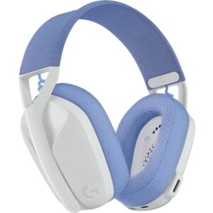 Kufje Gaming Logitech G435 Lightspeed Headset – Bardhë/Blu 7