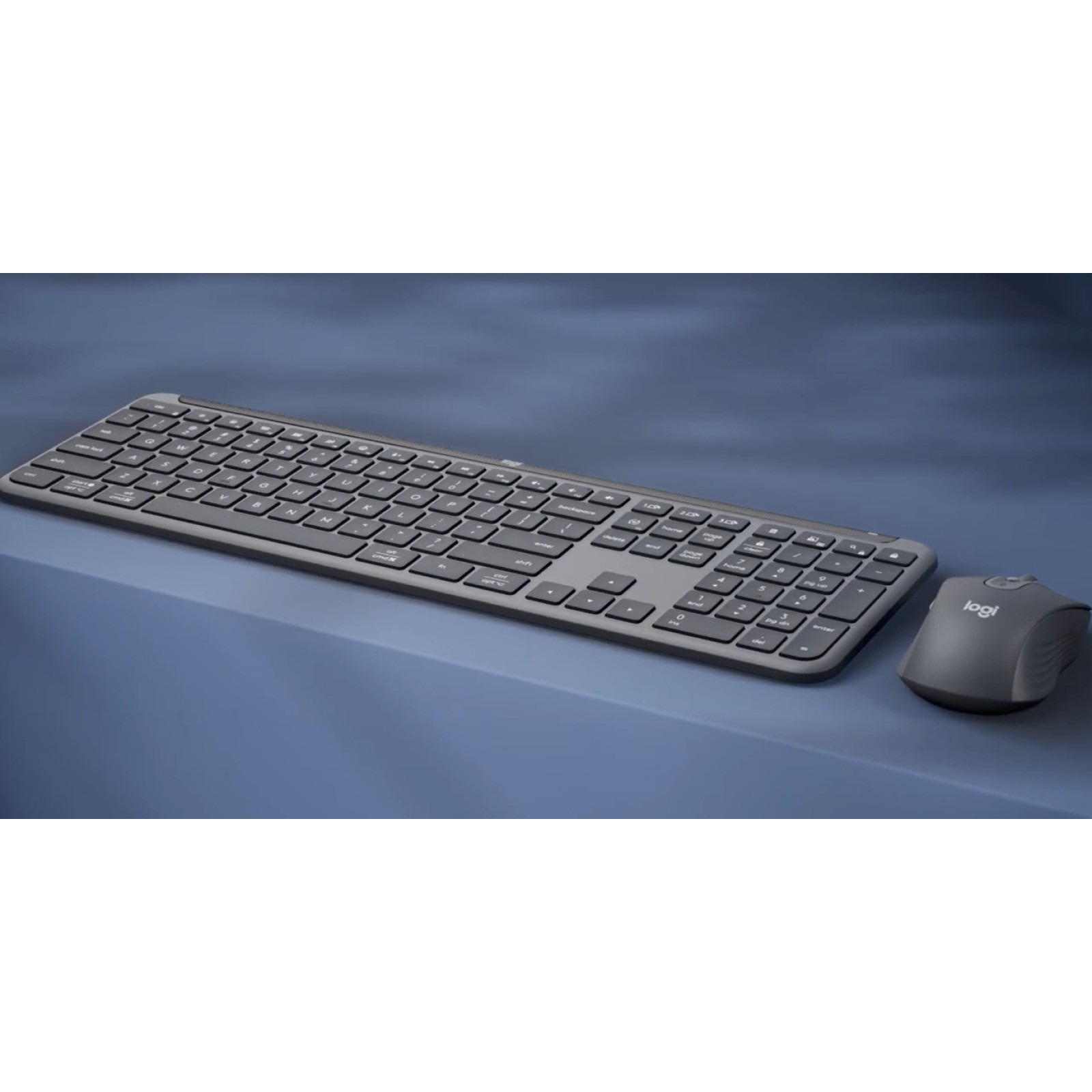 Combo(Tastierë&Maus) Logitech Signature Slim Combo MK950 for Business / CENTRAL‑419 / Layout CH – Grafit