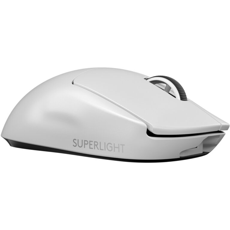 Maus Gaming Logitech PRO X SUPERLIGHT Wireless / Optical / 5 Buttons / 2.4GHz USB LIGHTSPEED Receiver - Bardhë