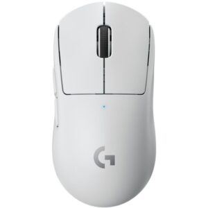 Maus Gaming Logitech PRO X SUPERLIGHT / Wireless / Butona 5 buttons / 25,600 DPI / USB / e bardhë