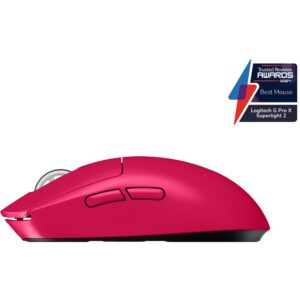 Maus Gaming Logitech G PRO X SUPERLIGHT 2 / Optical 5 buttons / Wireless LIGHTSPEED – Pink ( Rozë)