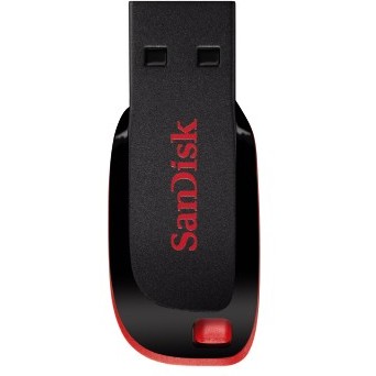 USB Flash Drive STICK 64GB USB 2.0 SanDisk Cruzer Blade - e zezë dhe kuqe - Figura 4