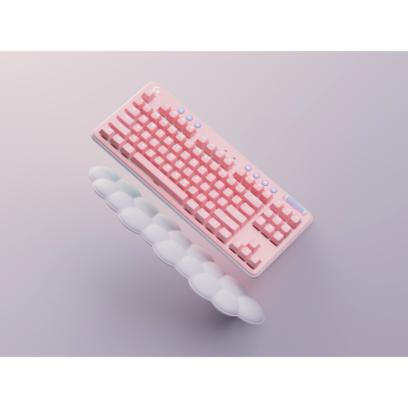 Tastierë Gaming Logitech G715 TKL Wireless / QWERTZ - Bardhë - Figura 4
