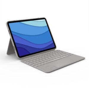 Aksesorë për tablet Logitech Combo Touch Keyboard with Trackpad for Apple iPad Pro 11" (1st–3rd Gen) – Bezhë  (DE QWERTZ)