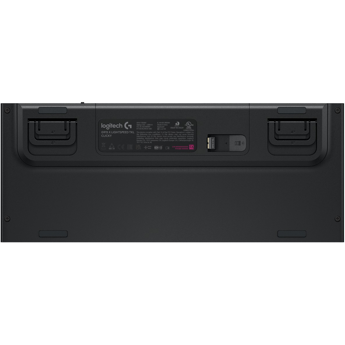 Tastierë Pa kabllo Logitech G915 TKL LIGHTSPEED Wireless RGB Gaming Keyboard /FR AZERTY Layout - Zezë - Figura 5