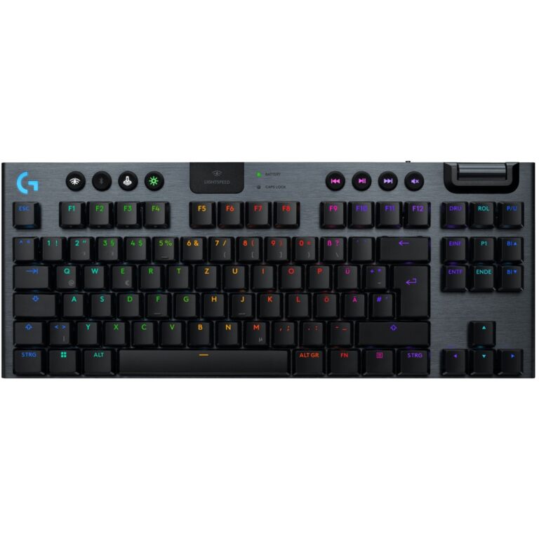 Tastierë Pa kabllo Logitech G915 TKL LIGHTSPEED Wireless RGB Gaming Keyboard / US QWERTY Layout - Zezë