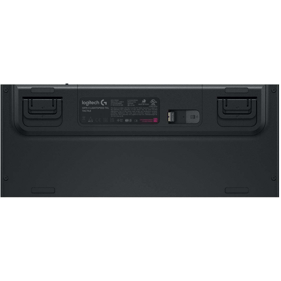 Tastierë Pa kabllo Logitech G915 TKL LIGHTSPEED Wireless RGB Gaming Keyboard / US QWERTY Layout - Zezë - Figura 5