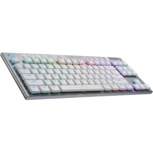 Tastierë Gaming Logitech G915 X LIGHTSPEED TKL / AZERTY – Bardhë 8