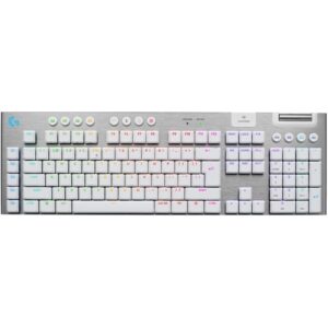 Tastierë Gaming Logitech G915 X LIGHTSPEED / US Layout / QWERTY – Bardhë