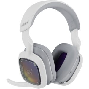 Kufje Gaming Logitech A30 Wireless / EMEA – Bardhë/Vjollcë 8
