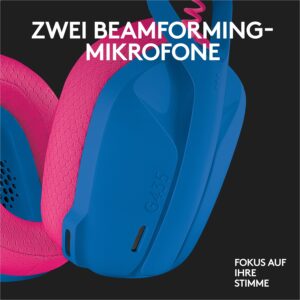 Kufje Gaming LOGITECH Lightspeed G435 / Bluetooth / Discord Certified / Blu - Pink