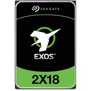 HDD të Brendshme SEAGATE EXOS 2X18 SAS 18TB Helium 7200rpm 12Gb/s 256MB cache 8.89cm 3.5Zoll