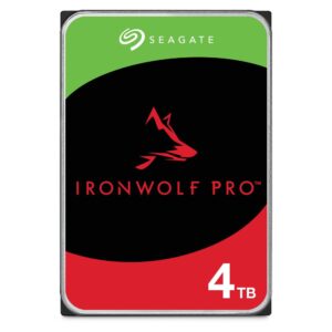 HDD të brendshme SEAGATE NAS HDD 4TB IronWolf 5400rpm 6Gb/s SATA 256MB cache 8.9cm 3.5Zoll 24x7 CMR for NAS und RAID Rackmount BLK SinglePack