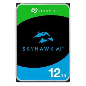 HDD të Brendshëm SEAGATE SkyHawk AI 3.5″ / 12 TB / 512 MB / CMR Helium