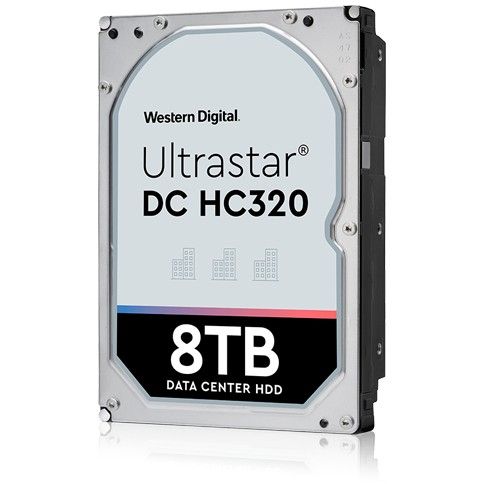HDD WD Ultrastar DC HC320 8TB 3.5″ SATA 6Gb/s 7200RPM 256MB Cache 512e TCG