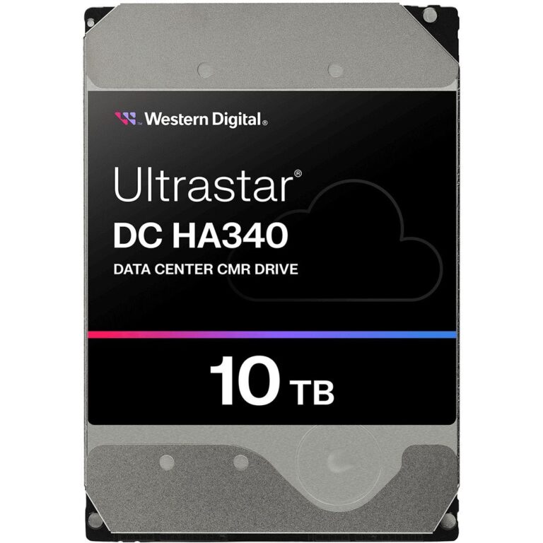 HDD i Brendshëm 3.5″ 10TB WD Ultrastar DC HA340 – SATA 6Gb/s / 7200RPM / 256MB Cache / 512e